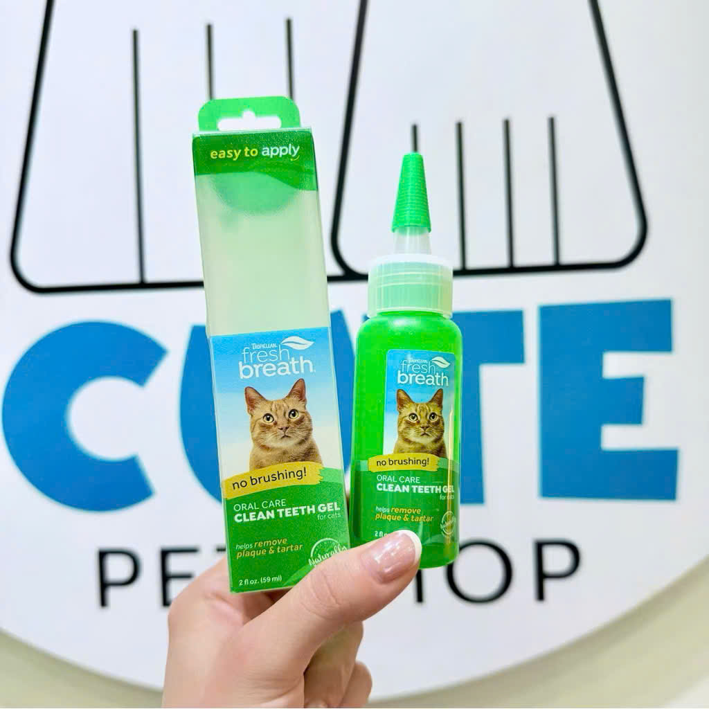 Tropiclean Gel làm sạch răng miệng cho mèo 59ml