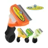 SELF - CLEANING LƯỢC CHẢI Furminator NGĂN RỤNG LÔNG CHO CHÓ MÈO LÔNG NGẮN VÀ DÀI