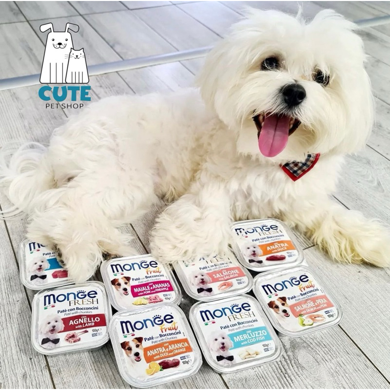 Pate Monge Cho Chó Thơm Ngon Đủ Vị ( Hàng Nhập Ý) CUTEPETSHOP