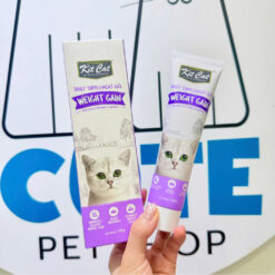 Gel Dinh Dưỡng Cho Mèo Kit Cat Weight Gain – Hỗ Trợ Tăng Cân Nhanh, Ăn Ngon Hơn (Tuýp 120gr)