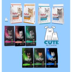 Reflex Adult, Kitten Plus Cat Food Thổ Nhĩ Kỳ - Thức Ăn Hạt Khô Cho Mèo Con Và Mèo Trưởng Thành