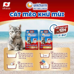 Cát Vệ Sinh Silver Spoon, Cát Đất Sét Cho Mèo Ít Bụi Túi 8L