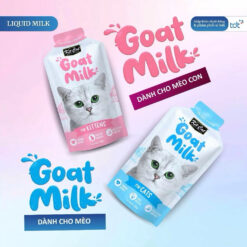 SỮA DÊ KIT CAT KHÔNG LACTOSE CHO MÈO CON_HỒNG - KIT CAT GOAT MILK ( 6x50ML ) FOR KITTEN