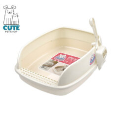 (CAT LITTER TRAY) KHAY VỆ SINH CHO MÈO - CATIDEA CL213 - NHỎ - KEM