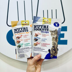 Gimcat Nutri Pockets - Dinh Dưỡng + Đẩy Búi Lông Cho Mèo 150gr