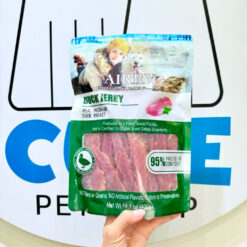 Snack cho chó AIRRY Duck Jerky – Thịt vịt sấy khô cao cấp, giàu protein, không ngũ cốc