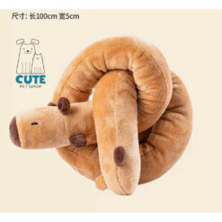 Đồ chơi chó dạng dây xoắn knotted plush – nhiều kiểu thắt, siêu bền – dành cho chó thích cắn kéo