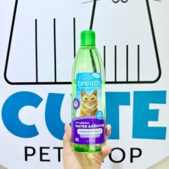 Nước Vệ Sinh Răng Miệng Mèo TropiClean 473ml Fresh Breath Urinary – Khử Hôi Miệng, Hỗ Trợ Tiết Niệu Cho Mèo
